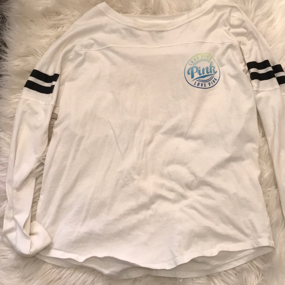 White keyhole back long sleeve from VS PINK